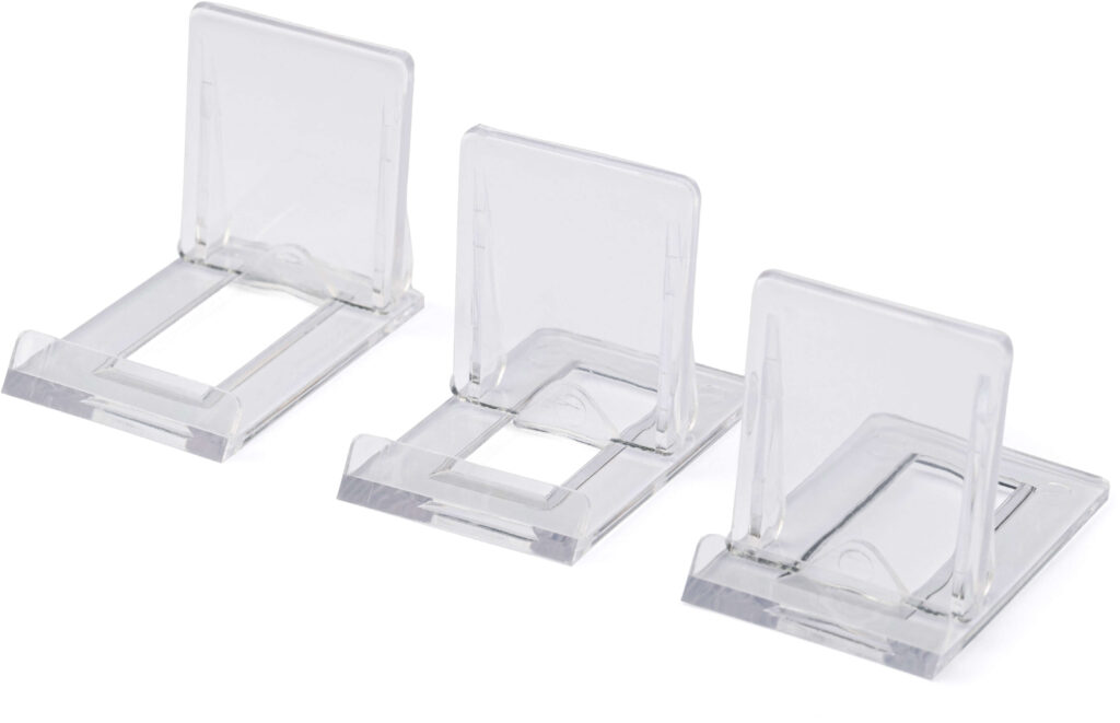 vizihold podstawka na wizytówki 3 obok siebie