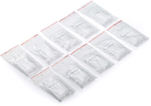 vizihold podstawka na wizytówki w woreczku strunowym komplet