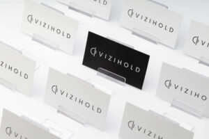 vizihold zestaw podstawek z wizytówkami